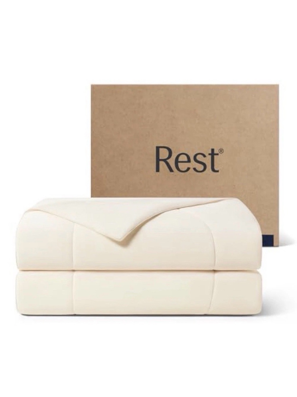 REST® Evercool Cooling Comforter  King Blanket for Hot Sleepers,Snow Ivory New
